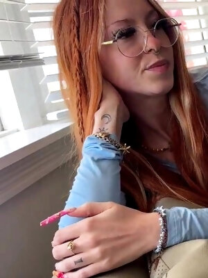 Tiny Redhead Step Daughter Try's Anal