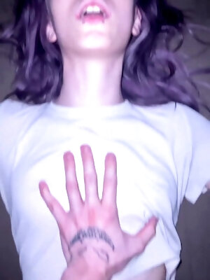 Spunk Fountain Inside A Slim Cutie With The 1st Breast Size