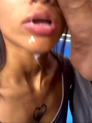 Gym Leggings Ripped Off For Stealthy Backdoor Session